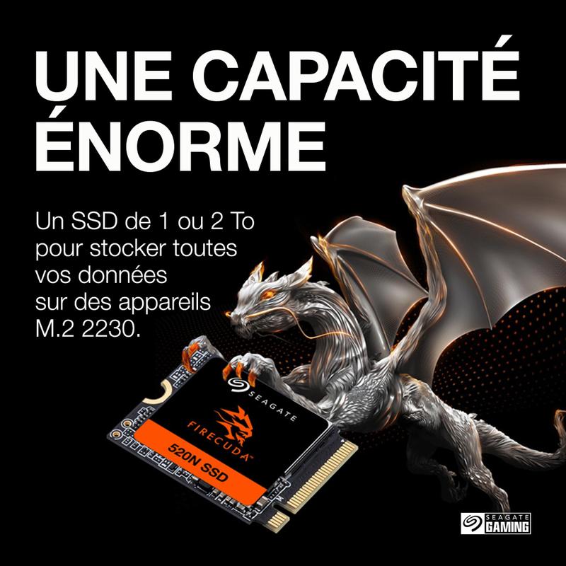 内蔵型SSD Seagate FireCuda 520N M.2 2230 SSD 1TB Magazine Luiza | Pra você é Magalu!